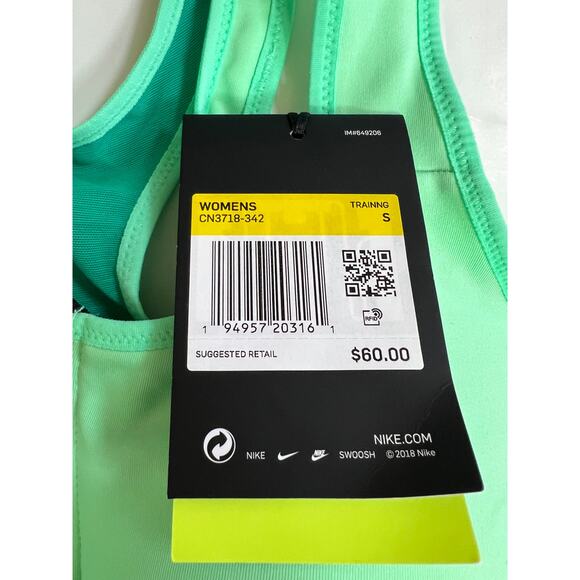 Nike DRI-FIT Women's High-Support Padded Zip-Front Sports Bra CN3718-342 Size S - Picture 3 of 16